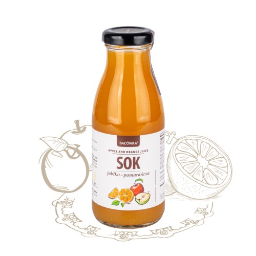 SOK JABŁKO-POMARAŃCZA 250 ML