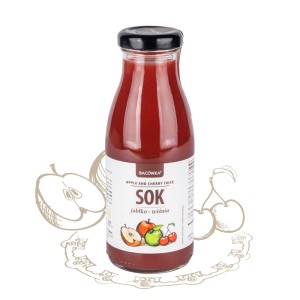 Sok jabłkowo-wiśniowy 250 ml