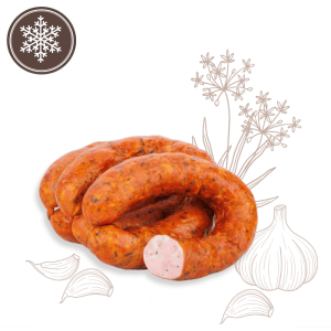 Kiełbasa z czosnkiem niedźwiedzim 540 g