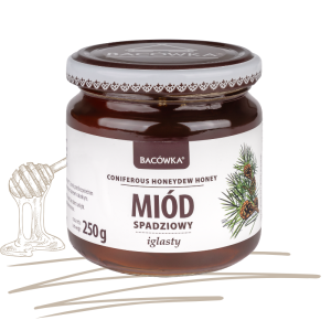 Miód spadziowy iglasty 250 g
