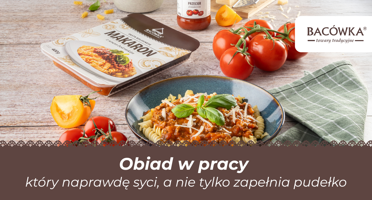 Obiad w pracy, który naprawdę syci, a nie tylko zapełnia pudełko